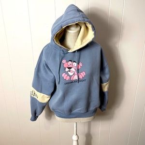 1994 Vintage Pink Panther Sweater, Tote, and Iron on Patch